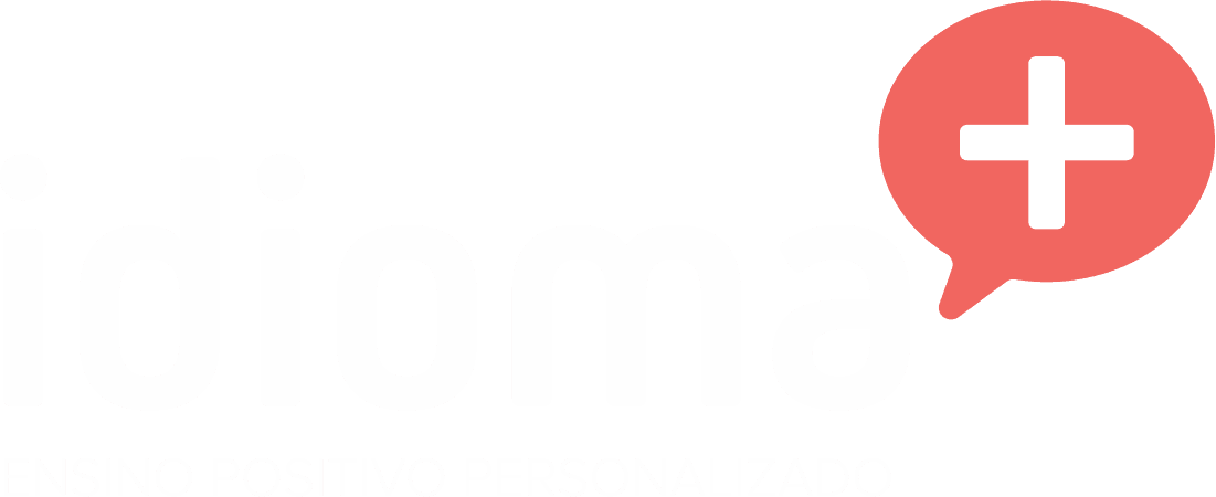 Logo Idioma Positivo ingles sob medida